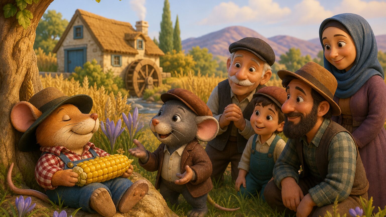 The Country Mouse and the City Mouse - The Old Miller and His Son (2 FAIRY TALES)