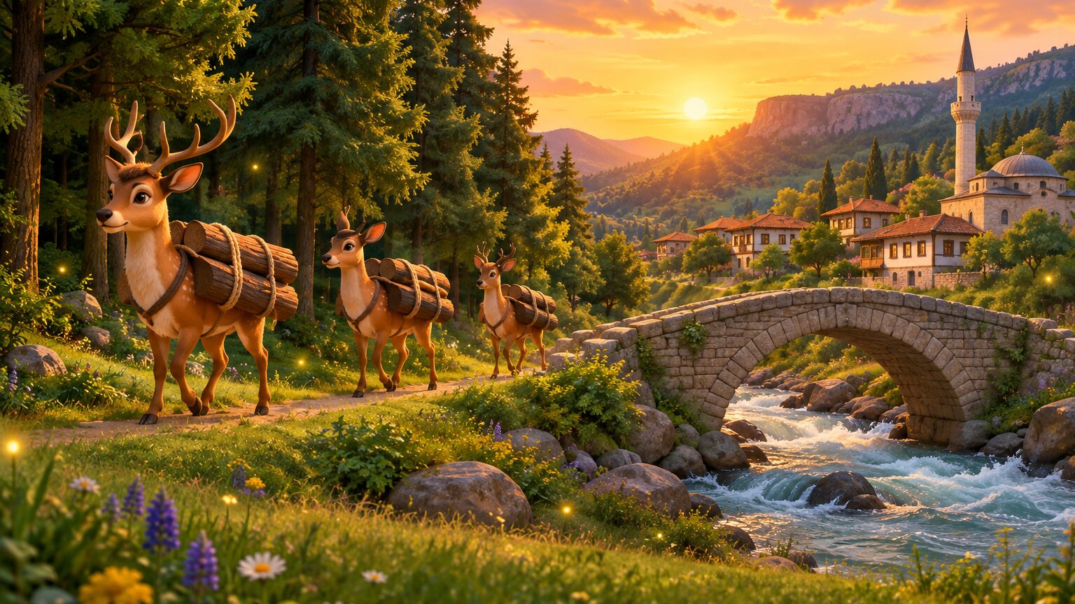 Learning About BAHADDİN GAZİ Through Fairy Tales - Long Audio Fairy Tale - A Karabük Fairy Tale